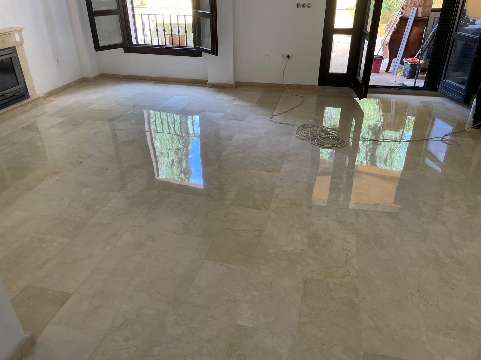 Después del abrillantado